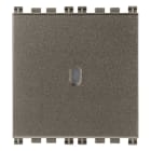 VIMAR - INTERRUTTORE 1P 10AX ASSIALE 2M METAL