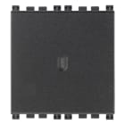 VIMAR - PULSANTE 1P NO 10A ASSIALE 2M GRIGIO