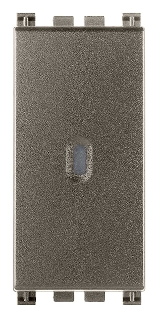 VIMAR - PULSANTE 1P NO 10A ASSIALE METAL