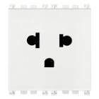 VIMAR - PRESA SICURY 2P+T 16A USA+EU BIANCO