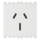 VIMAR - PRESA SICURY 2P+T 15A AUSTRALIA BIANCO