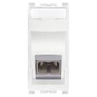 VIMAR - Presa Ottica Multimodale 50/125 Bianco con Adattatore SC Simplex