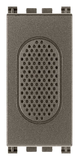 VIMAR - Suoneria Ronzatore Metal Funzione Settabile 12V 50-60Hz Alimentazione Staccando Ruotando Coperchio 180°