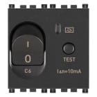 VIMAR - Interruttore Automatico Magnetotermico Differenziale 1P+N C6 10Ma Grigio - 2 Moduli