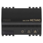 VIMAR - Rivelatore Elettronico Metano Grigio con Gas Stop, Segnalazione Acustica e Ottica, Elettrovalvola, Alimentazione 230V, 3 Moduli, Bomboletta 01899.