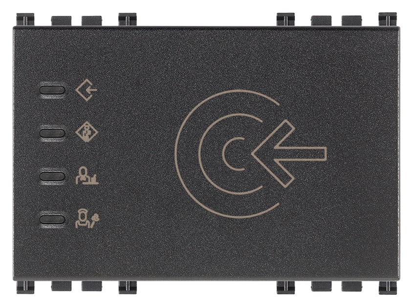VIMAR - LETTORE TRANSPONDER EST. TROP.KNX GRIGIO