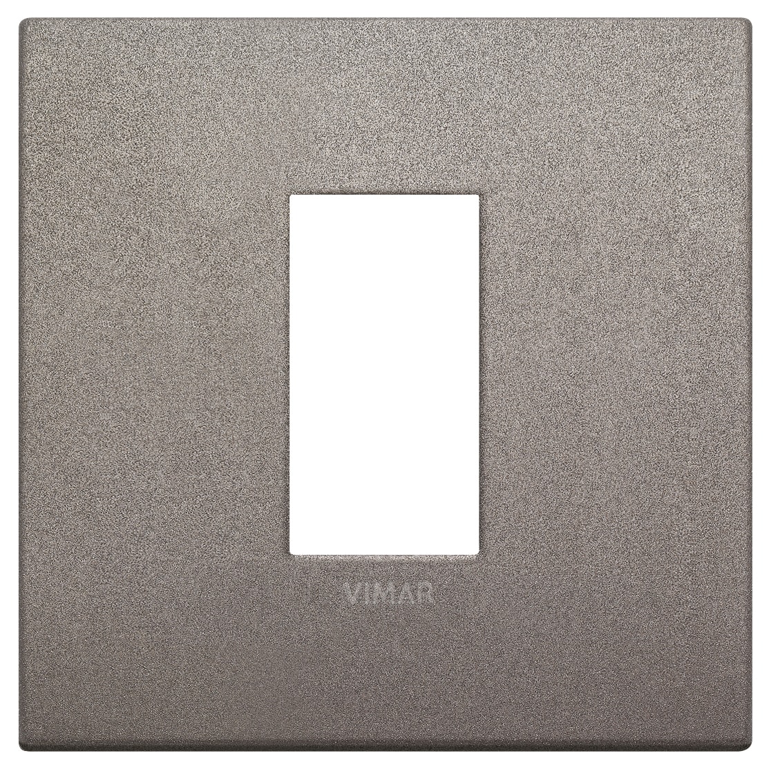 VIMAR - PLACCA CLASSIC 1M TITANIO MATT