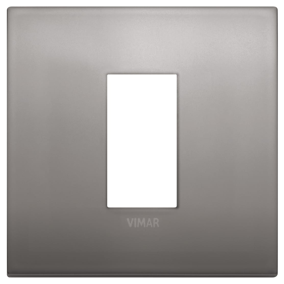 VIMAR - PLACCA CLASSIC 1M NICHEL NERO