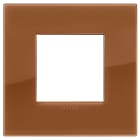 VIMAR - PLACCA CLASSIC 2M REFLEX CARAMEL