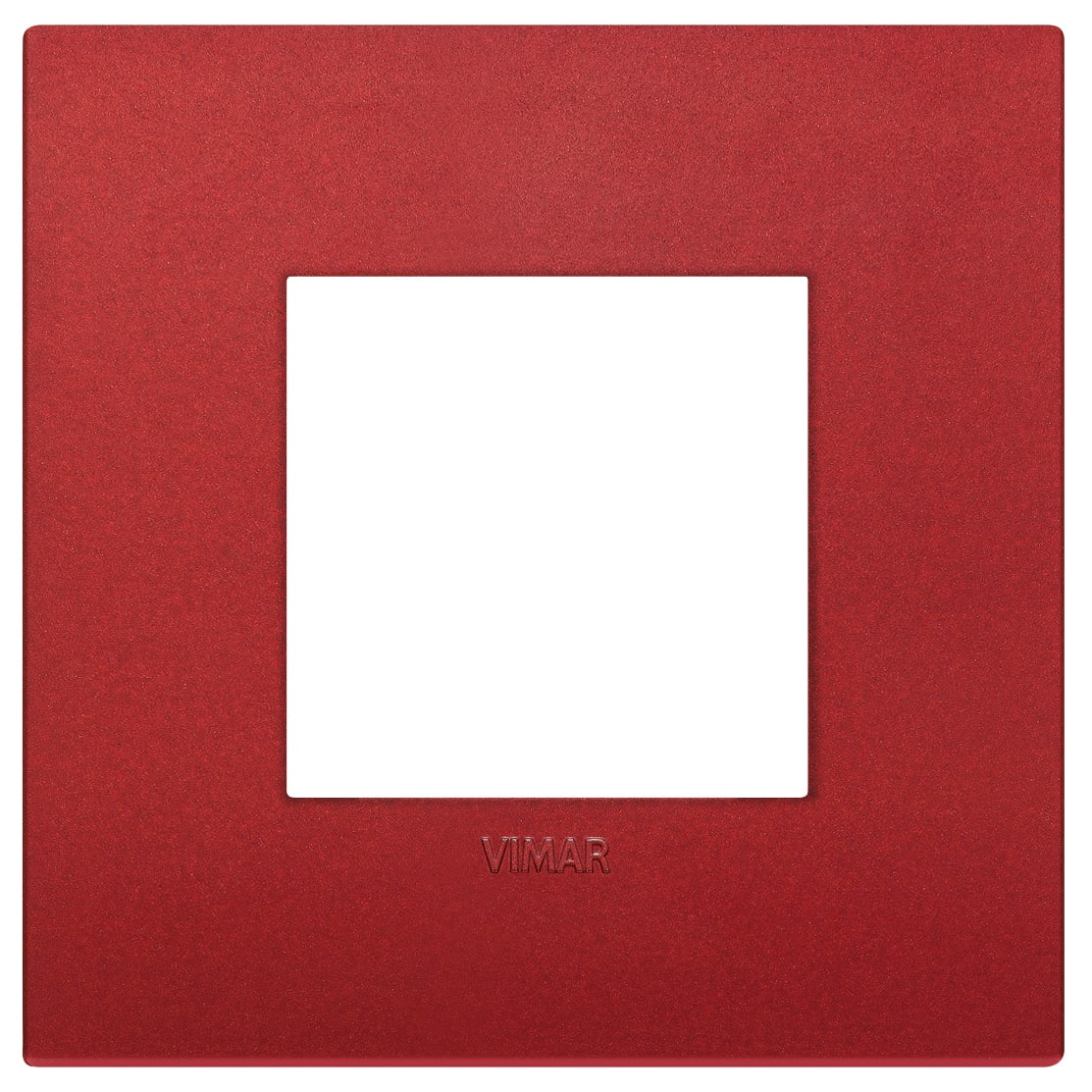 VIMAR - PLACCA CLASSIC 2M ROSSO MATT