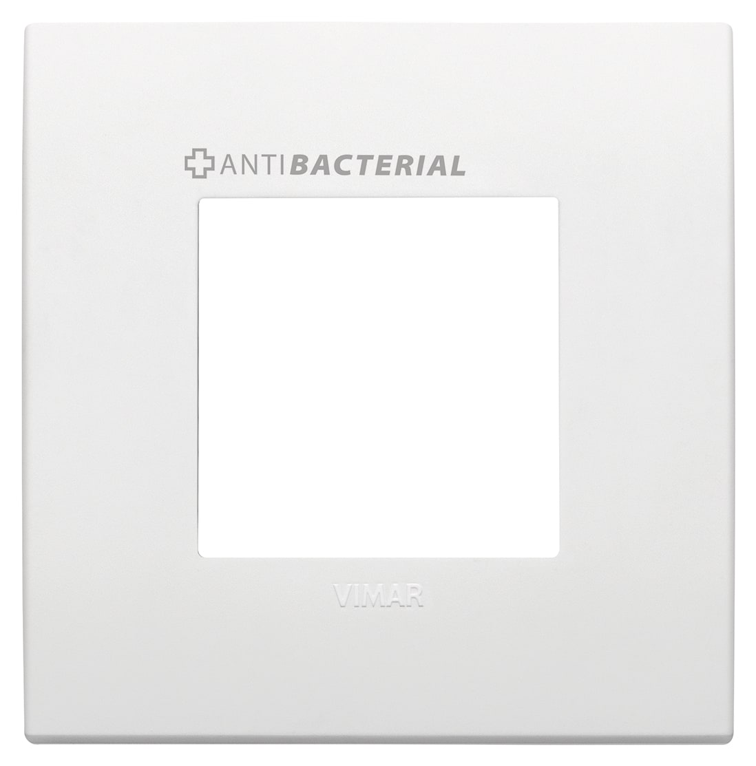 VIMAR - PLACCA CLASSIC 2M ANTIBATTERICO BIANCO