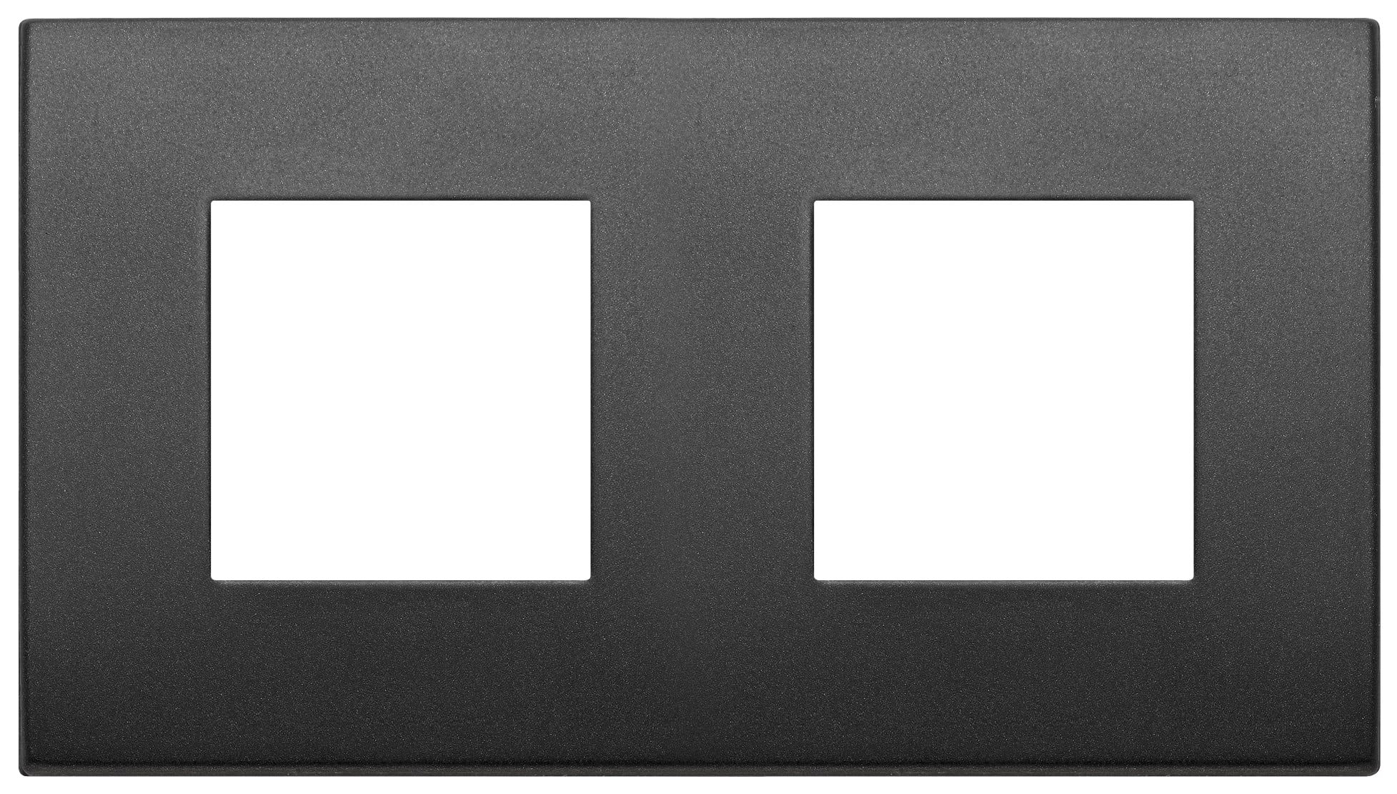 VIMAR - PLACCA 4M (2+2)INT71 CL GRAFITE MATT
