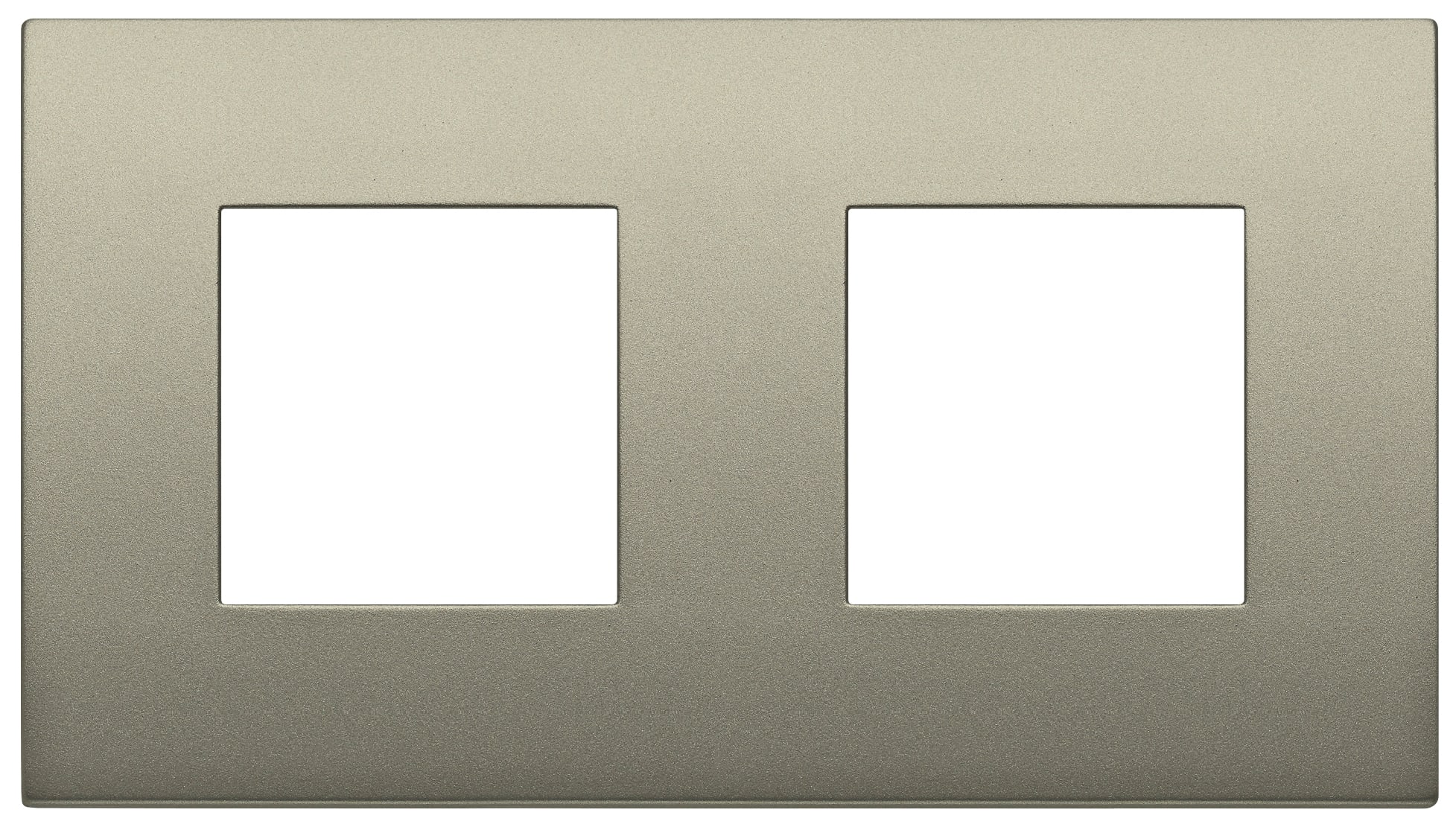 VIMAR - PLACCA 4M (2+2)INT71 CL CHAMPAGNE MATT