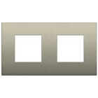 VIMAR - PLACCA 4M (2+2)INT71 CL CHAMPAGNE MATT