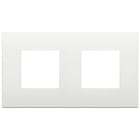 VIMAR - PLACCA 4M (2+2)INT71 CL BIANCO