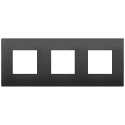 VIMAR - PLACCA 6M (2+2+2)INT71 CL NERO
