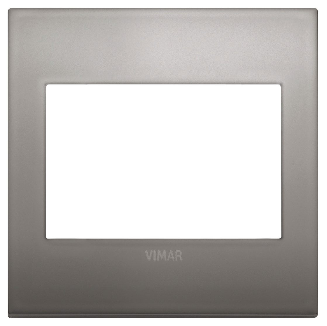 VIMAR - PLACCA CLASSIC 3M BS NICHEL NERO