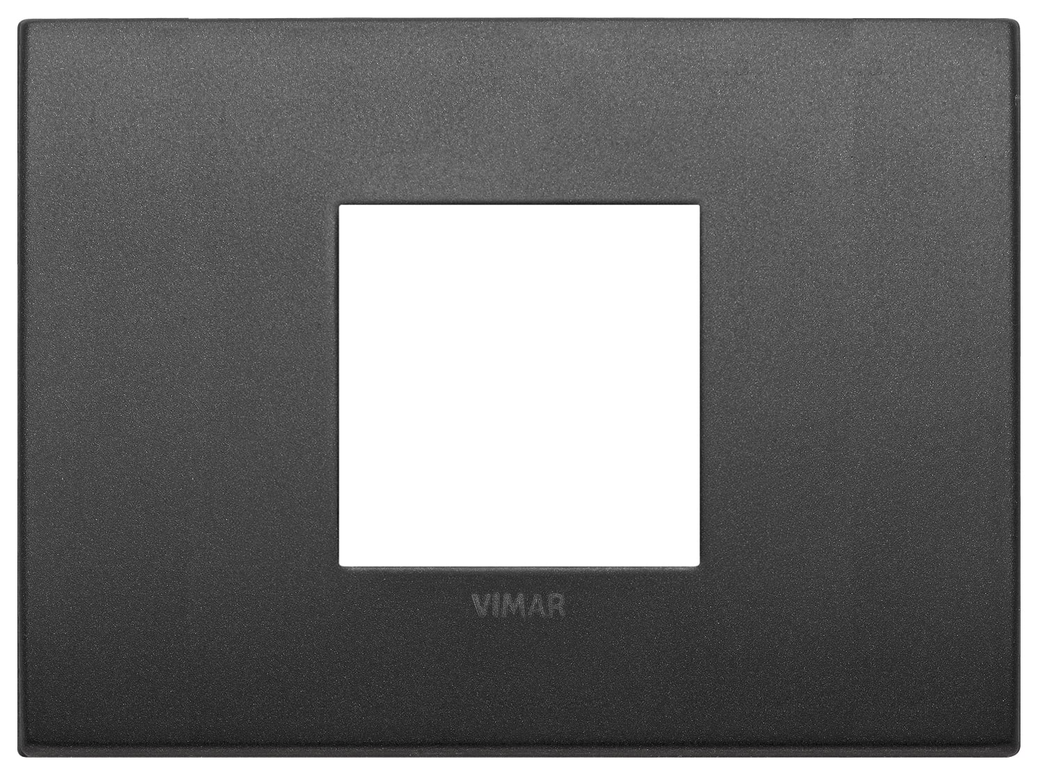 VIMAR - PLACCA CLASSIC 2M CENTRALI GRAFITE MATT