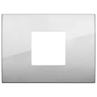 VIMAR - PLACCA CLASSIC 2M CENTRALI ARGENTO