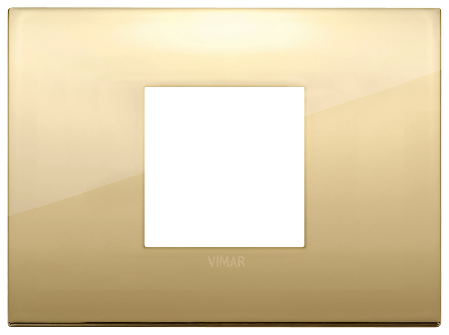 VIMAR - PLACCA CLASSIC 2M CENTRALI ORO