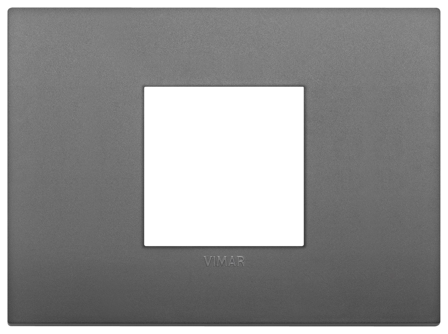 VIMAR - PLACCA CLASSIC 2M CENTRALI GRIGIO