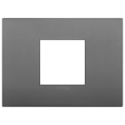 VIMAR - PLACCA CLASSIC 2M CENTRALI GRIGIO