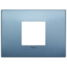 VIMAR - PLACCA CLASSIC 2M CENTRALI BLU MATT