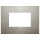 VIMAR - PLACCA CLASSIC 3M ACCIAIO SPAZZOLATO