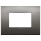 VIMAR - PLACCA CLASSIC 3M CROMO NERO
