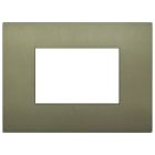 VIMAR - Placca Classic 3 Moduli Tecnopolimero Verde Matt 3M