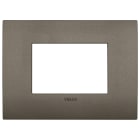 VIMAR - PLACCA CLASSIC 3M METAL