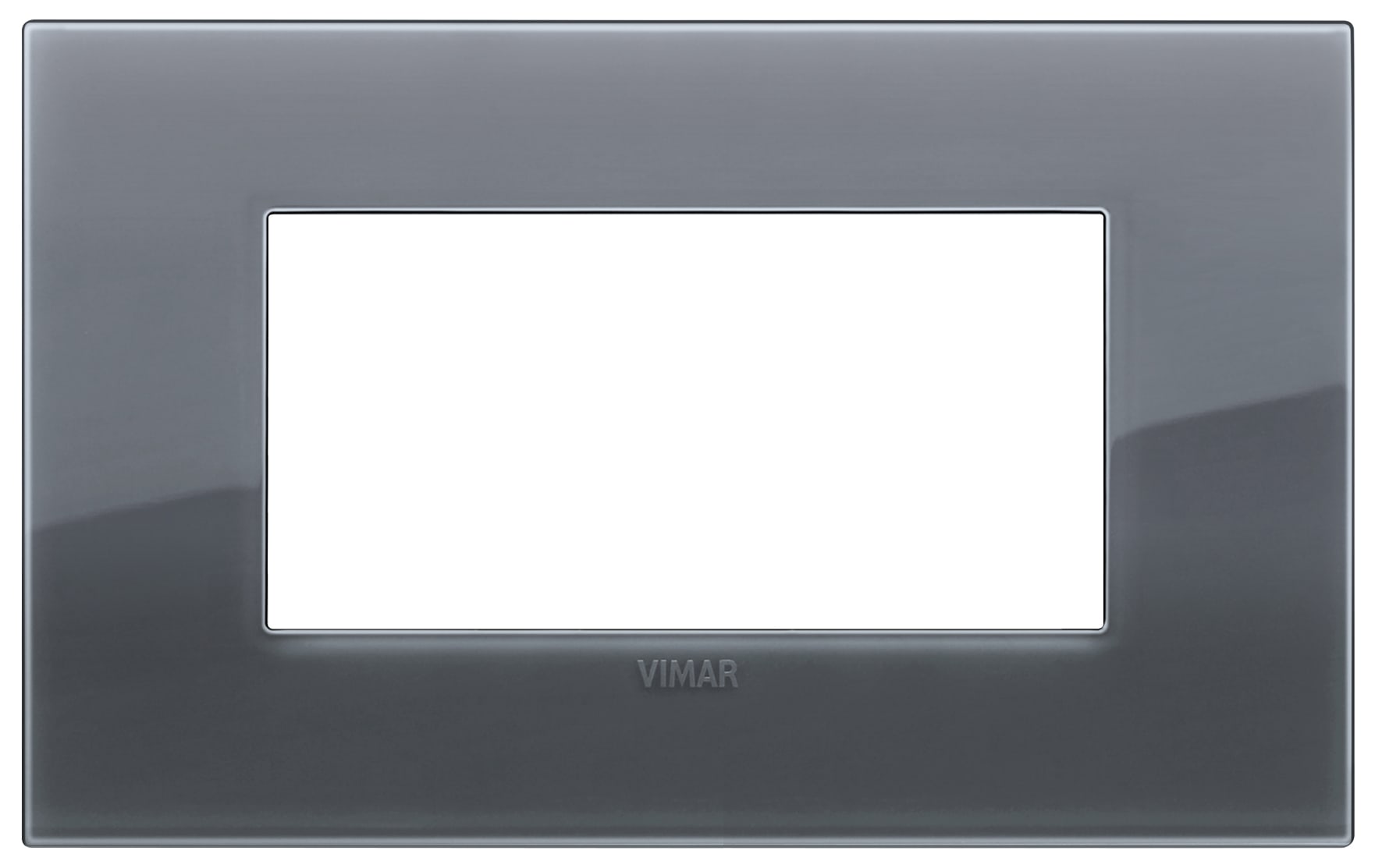VIMAR - PLACCA CLASSIC 4M REFLEX GRIGIO FUME