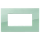 VIMAR - Placca Classic 4 Moduli Tecnopolimero Reflex Salvia