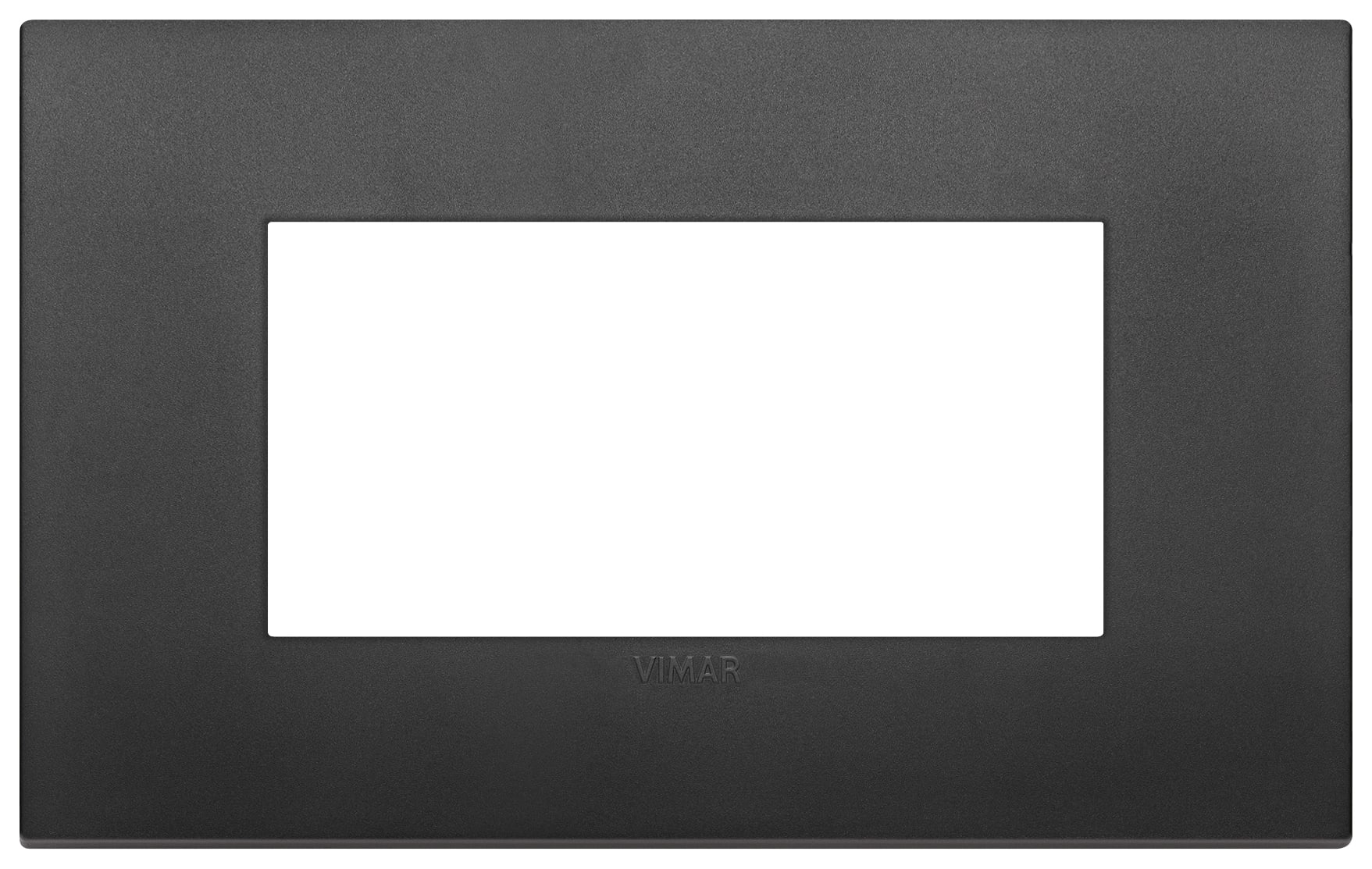 VIMAR - PLACCA CLASSIC 4M NERO