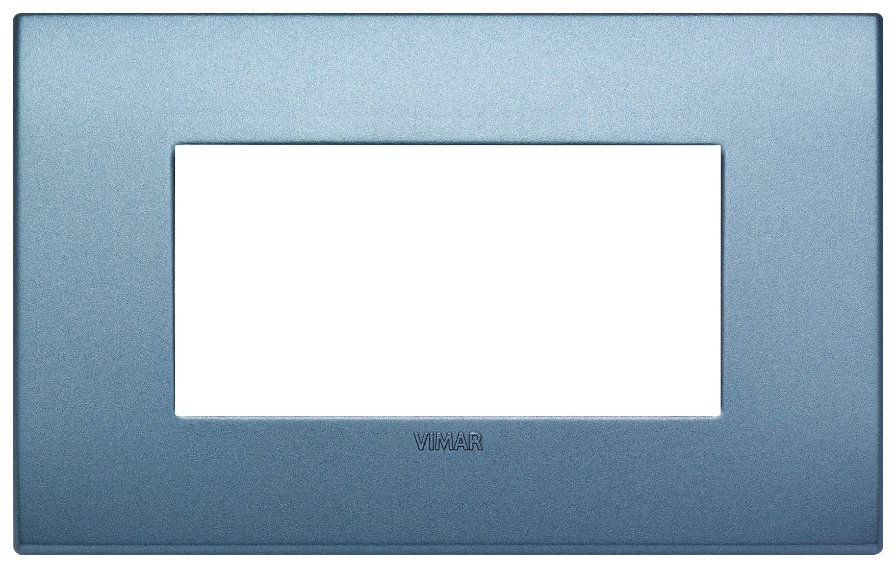 VIMAR - PLACCA CLASSIC 4M BLU MATT