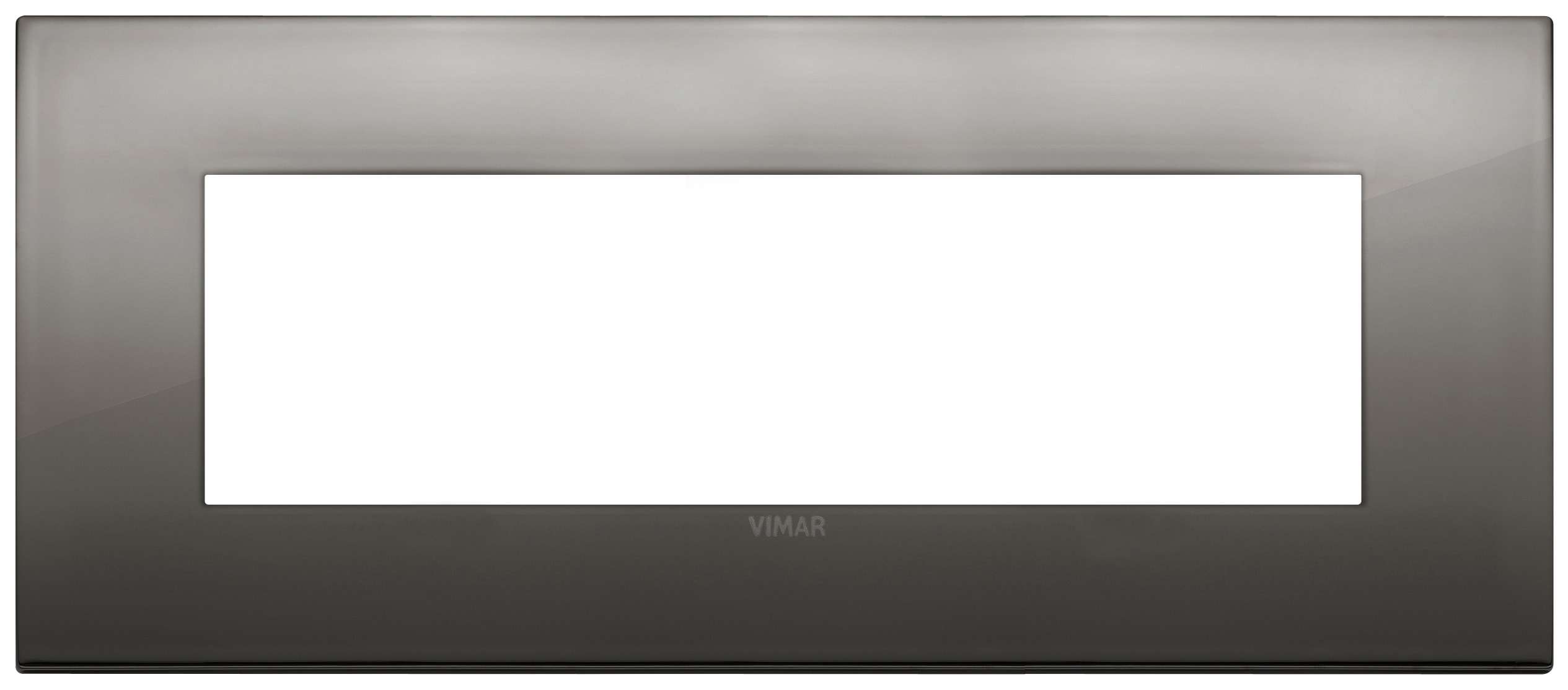 VIMAR - PLACCA CLASSIC 7M CROMO NERO