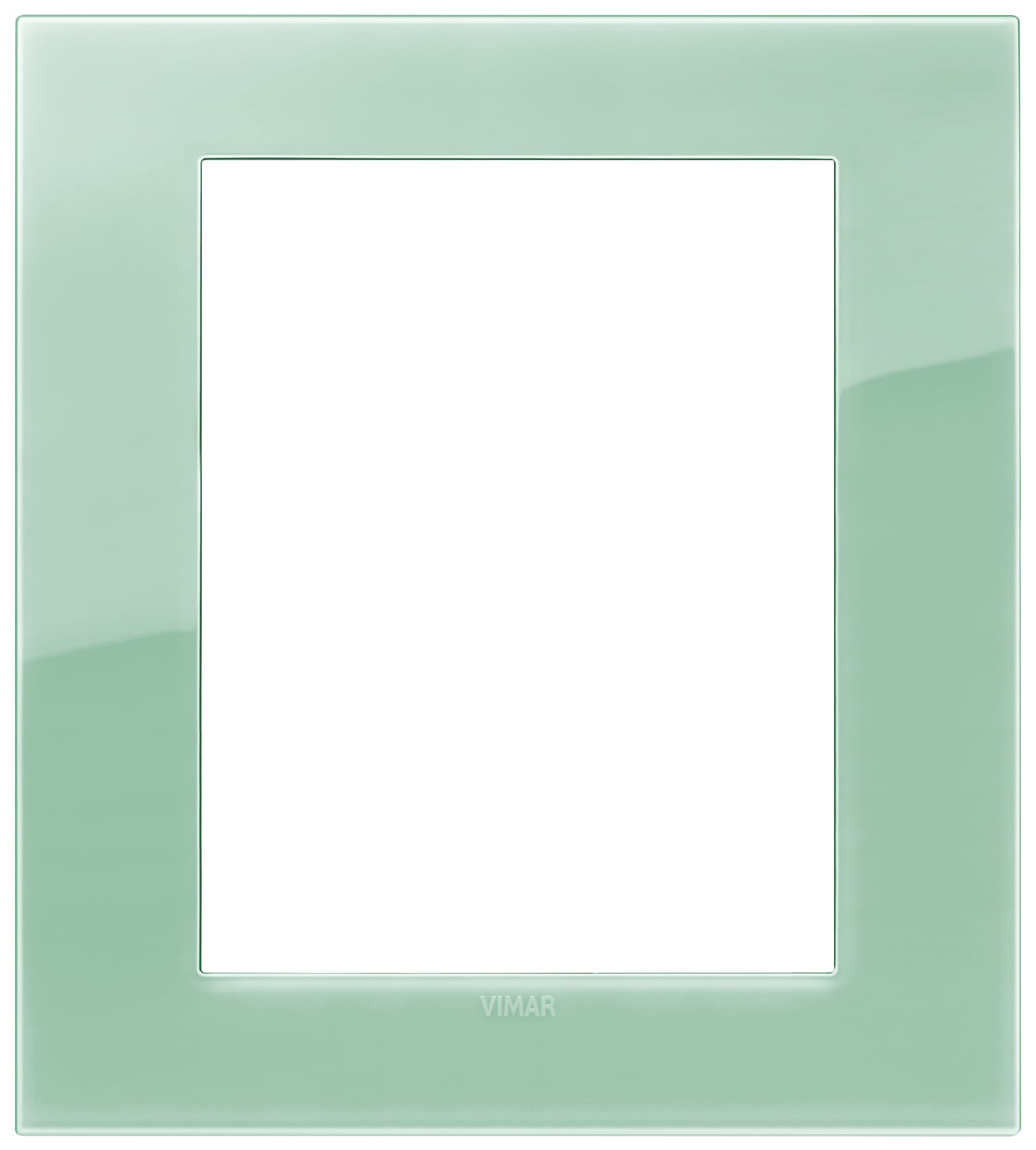 VIMAR - Placca Classic 8 Moduli Tecnopolimero Reflex Salvia