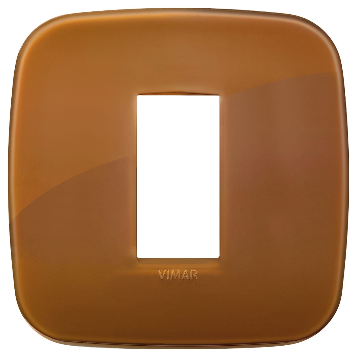 VIMAR - PLACCA ROUND 1M REFLEX CARAMEL