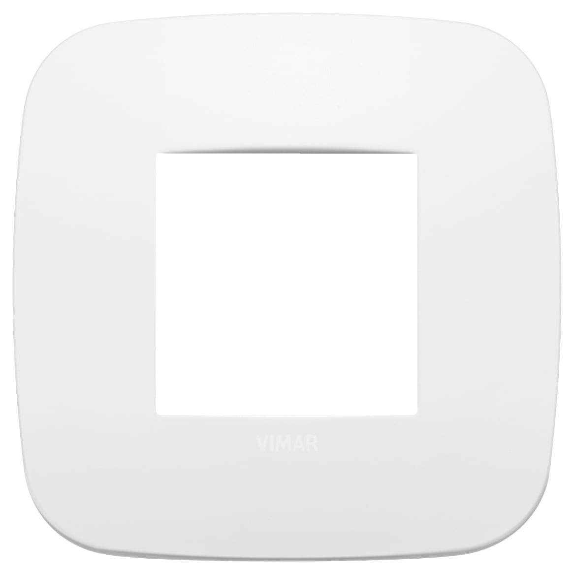 VIMAR - PLACCA ROUND 2M POLAR MATT
