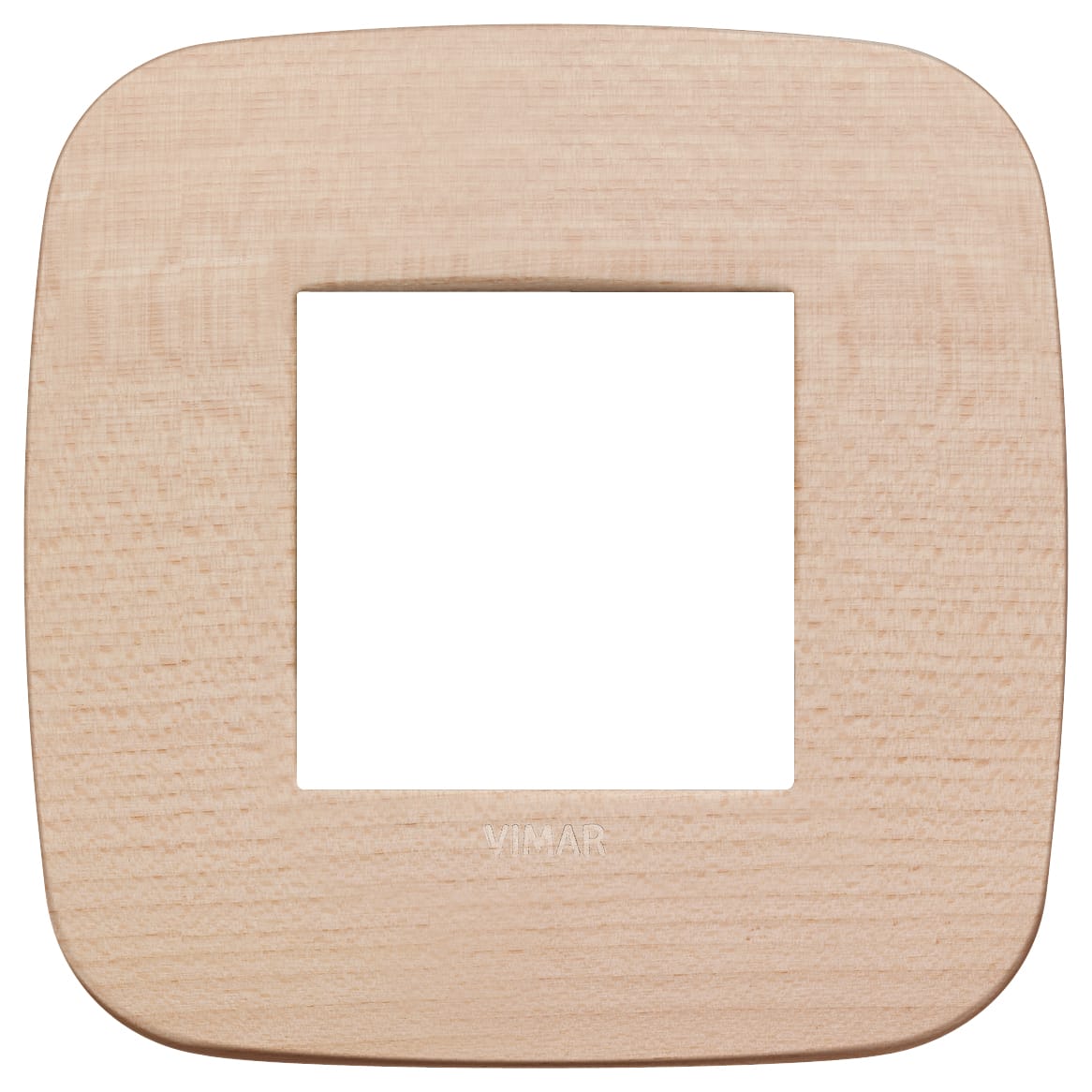 VIMAR - PLACCA ROUND 2M ACERO