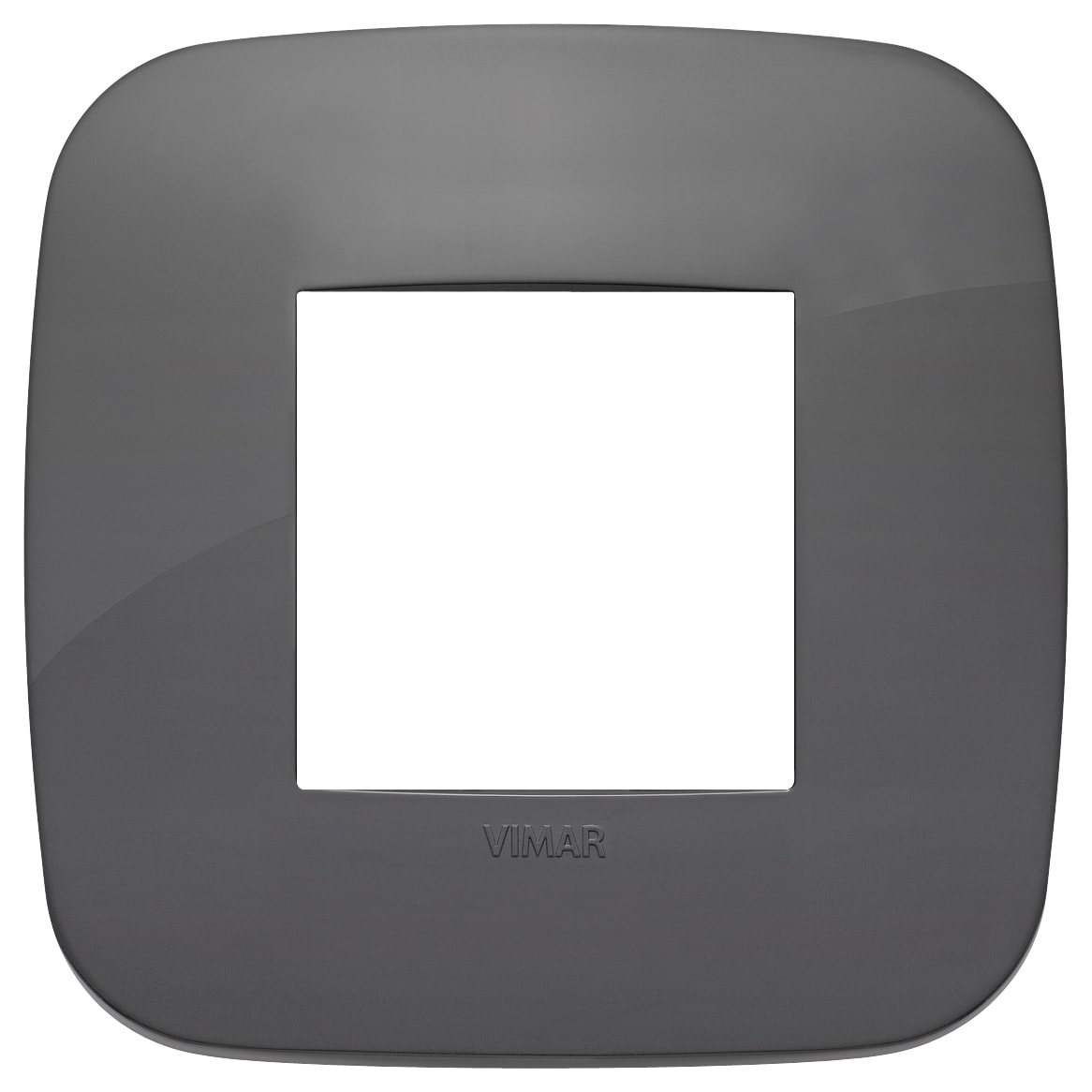 VIMAR - PLACCA ROUND 2M GRIGIO