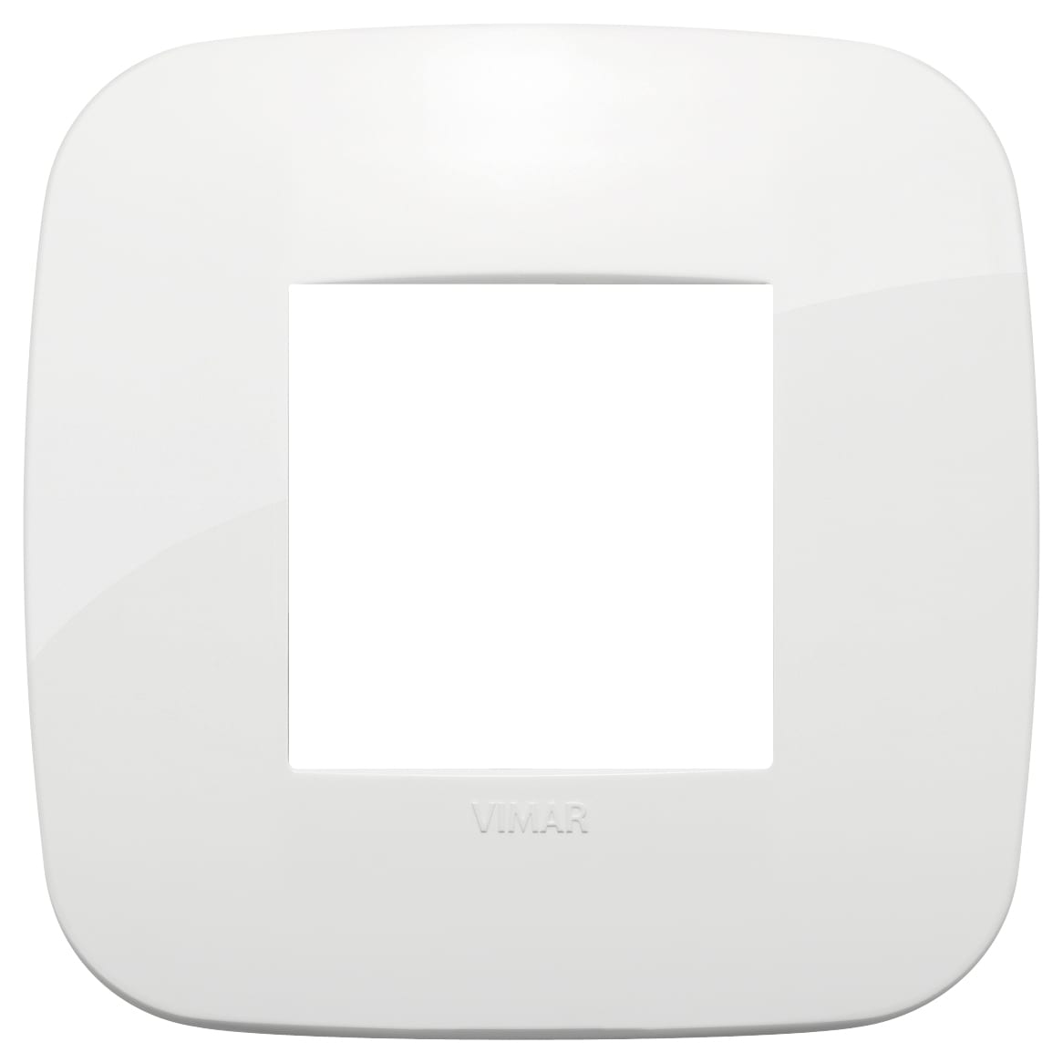VIMAR - PLACCA ROUND 2M BIANCO