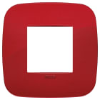 VIMAR - PLACCA ROUND 2M ROSSO