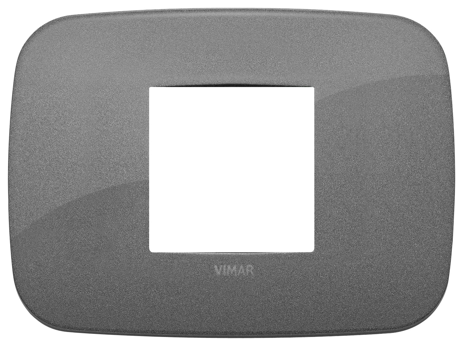 VIMAR - PLACCA ROUND 2M CENTRALI ARDESIA