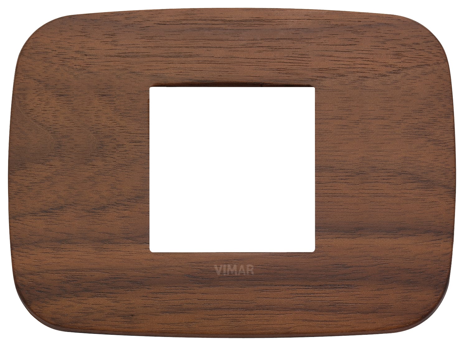 VIMAR - PLACCA ROUND 2M CENTRALI NOCE