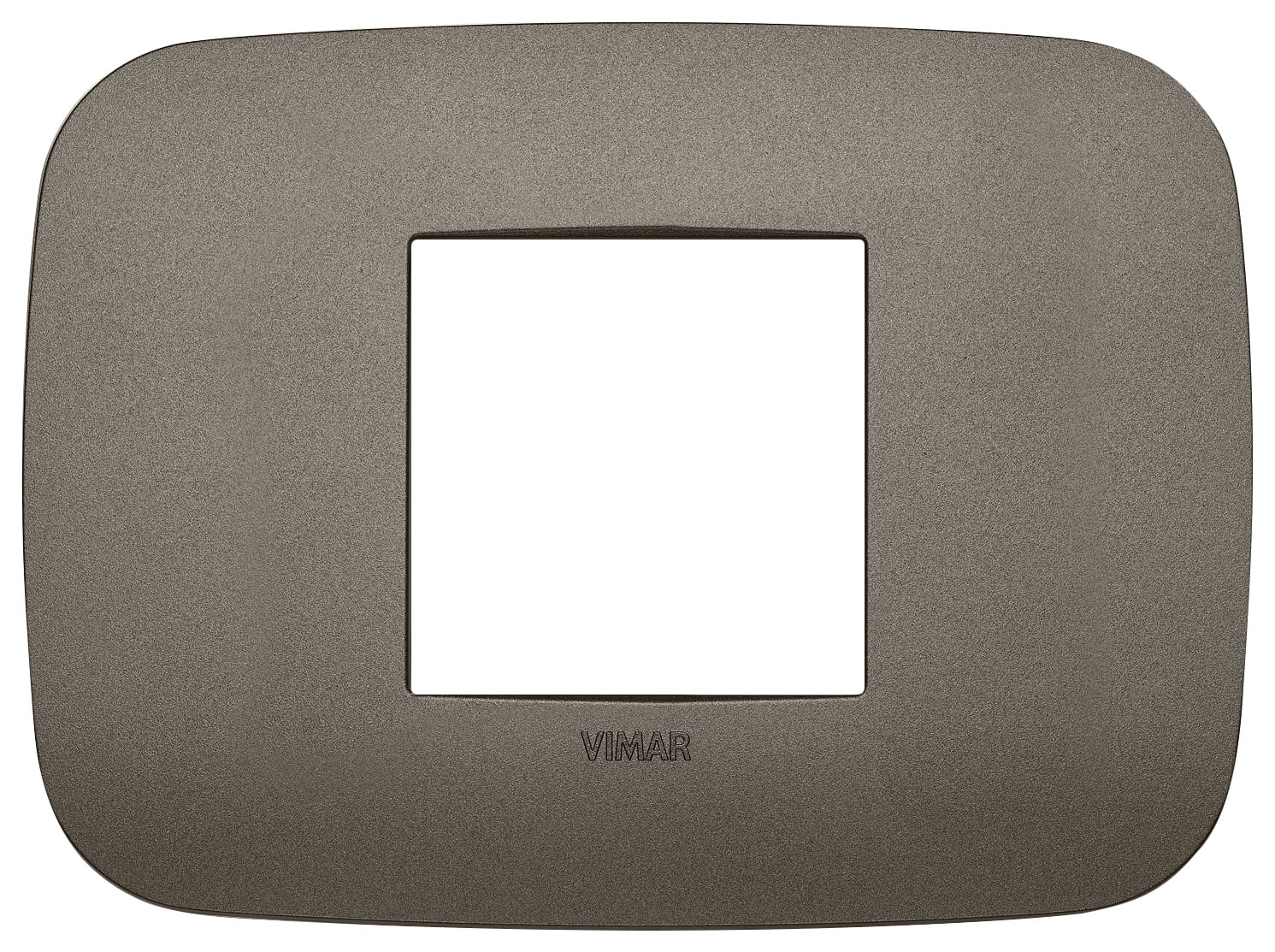 VIMAR - PLACCA ROUND 2M METAL