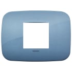VIMAR - PLACCA ROUND 2M CENTRALI BLU