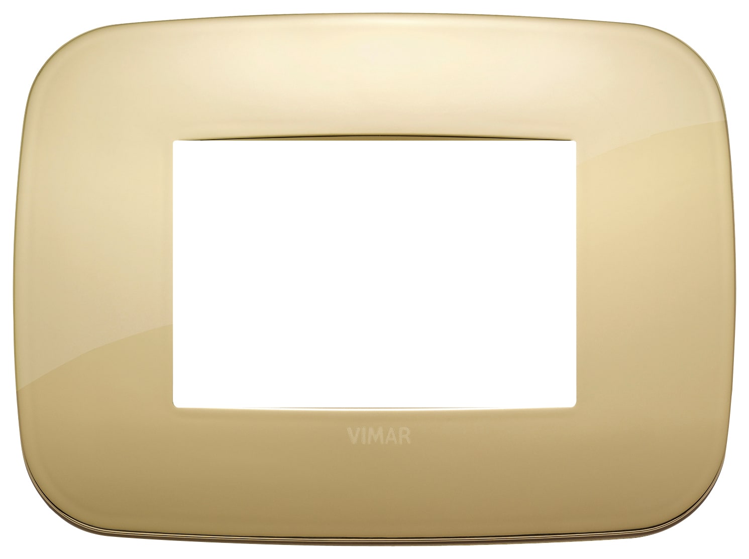 VIMAR - PLACCA ROUND 3M ORO