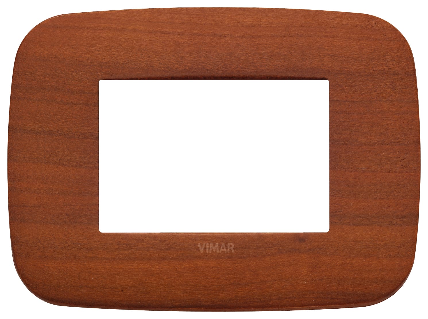 VIMAR - PLACCA ROUND 3M CILIEGIO