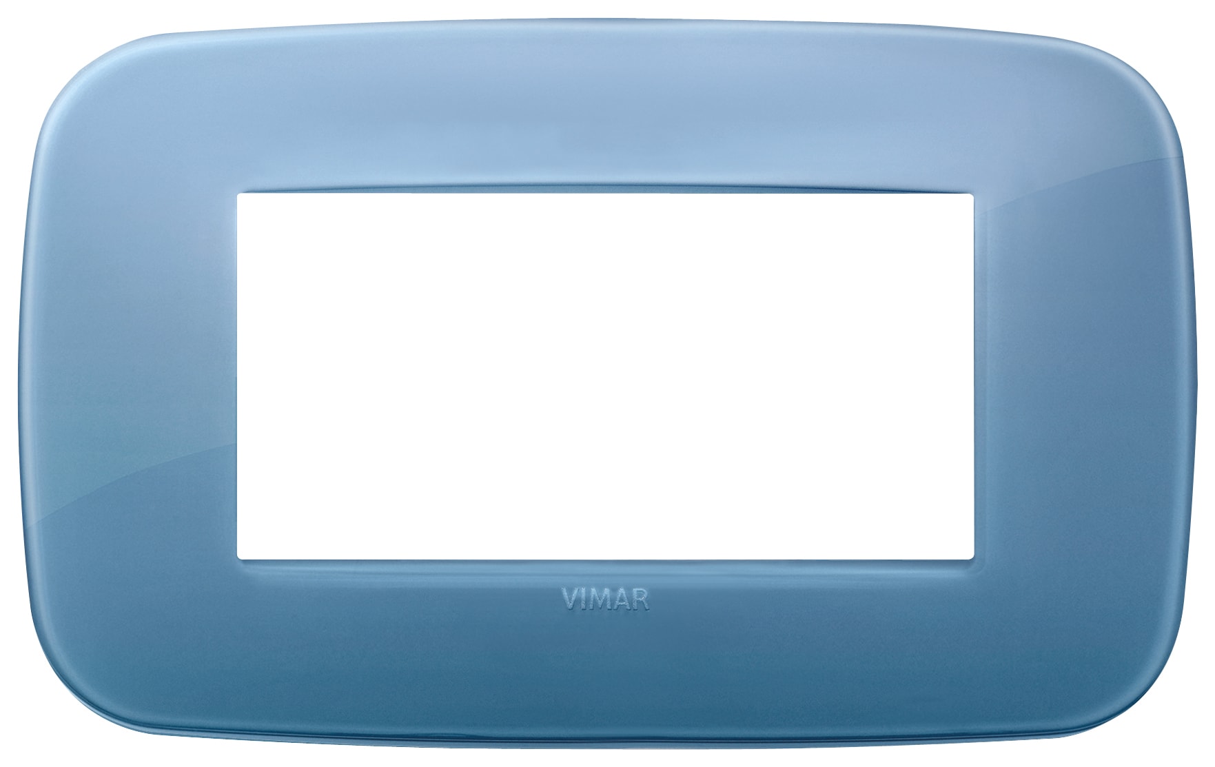 VIMAR - PLACCA ROUND 4M REFLEX OLTREMARE